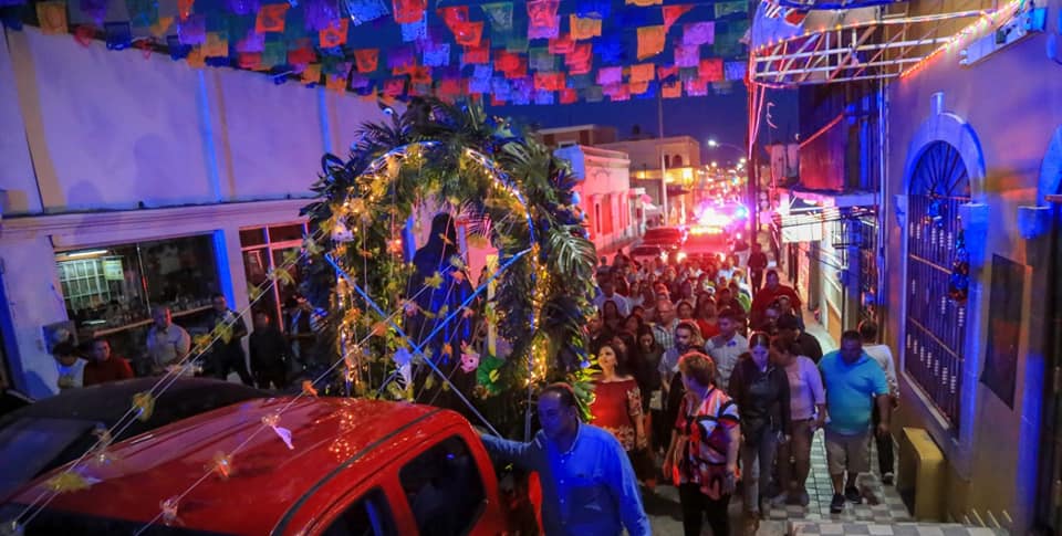 Procesión al Santo Patrono San José, en el marco de las  Fiestas Tradicionales 2019.