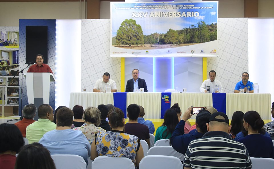 Instituciones celebran el 25 Aniversario del Decreto de Creación a Reserva de Sierra La Laguna.