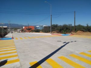 Gracias a la gestión de la alcaldesa Armida Castro, se logró la pavimentación de 22 calles en Los Cabos.