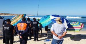 Continúa Gobierno de Los Cabos vigilando los litorales; 150 personas fueron retiradas de playas