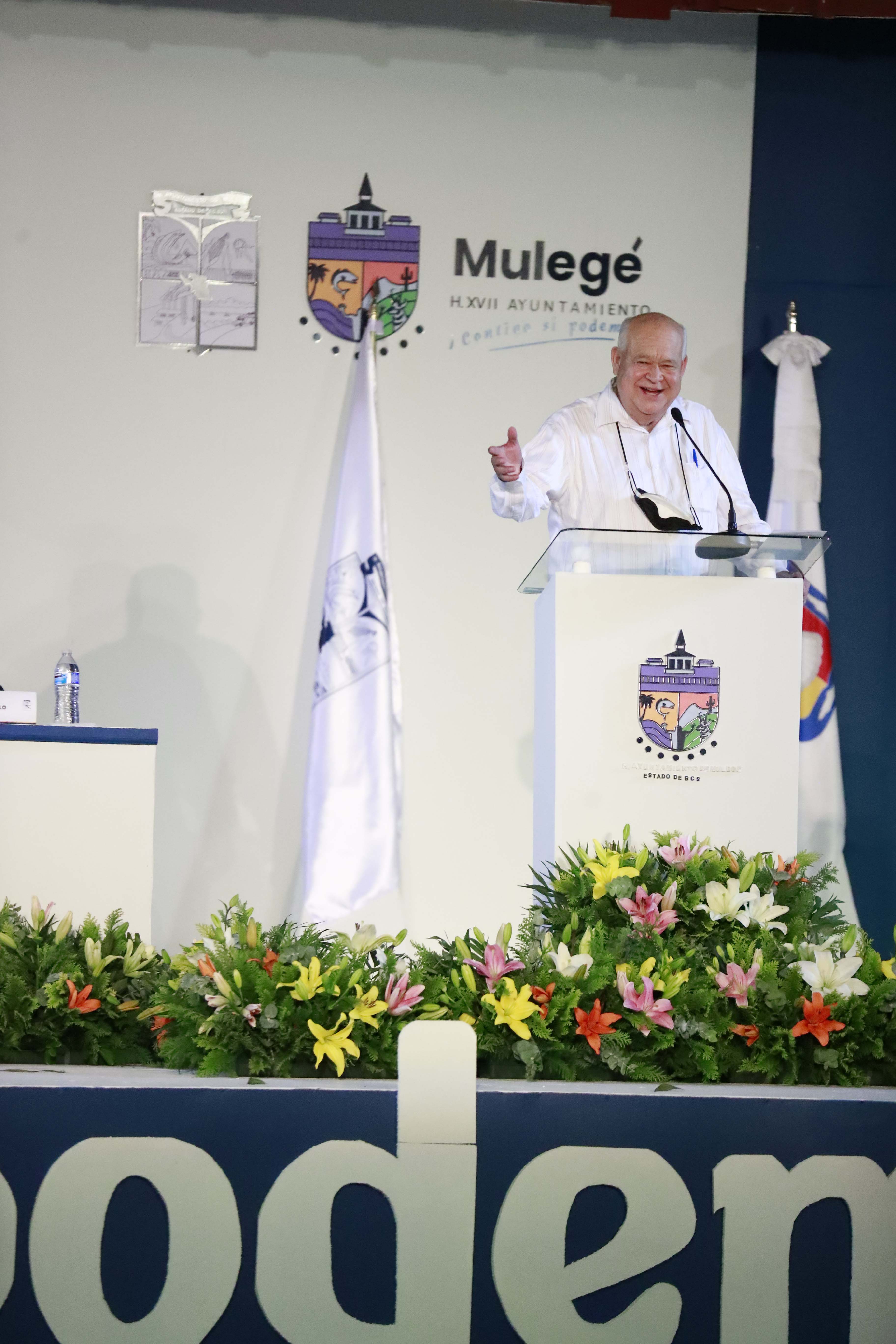 “No dejaremos sólo a Mulegé, gobernamos para todas y todos”: Víctor Castro